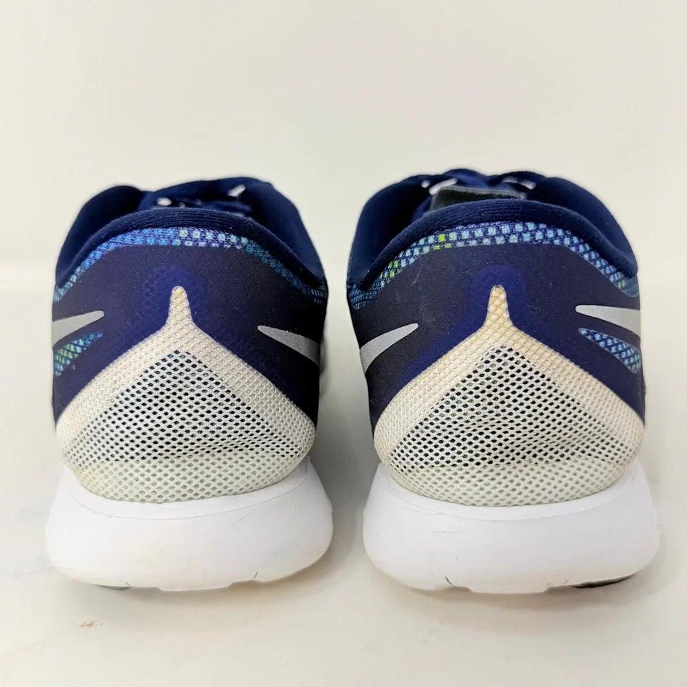 Nike Free 5.0 Womens Running Shoes Blue Lagoon Volt 705347-400 Size 9.5
